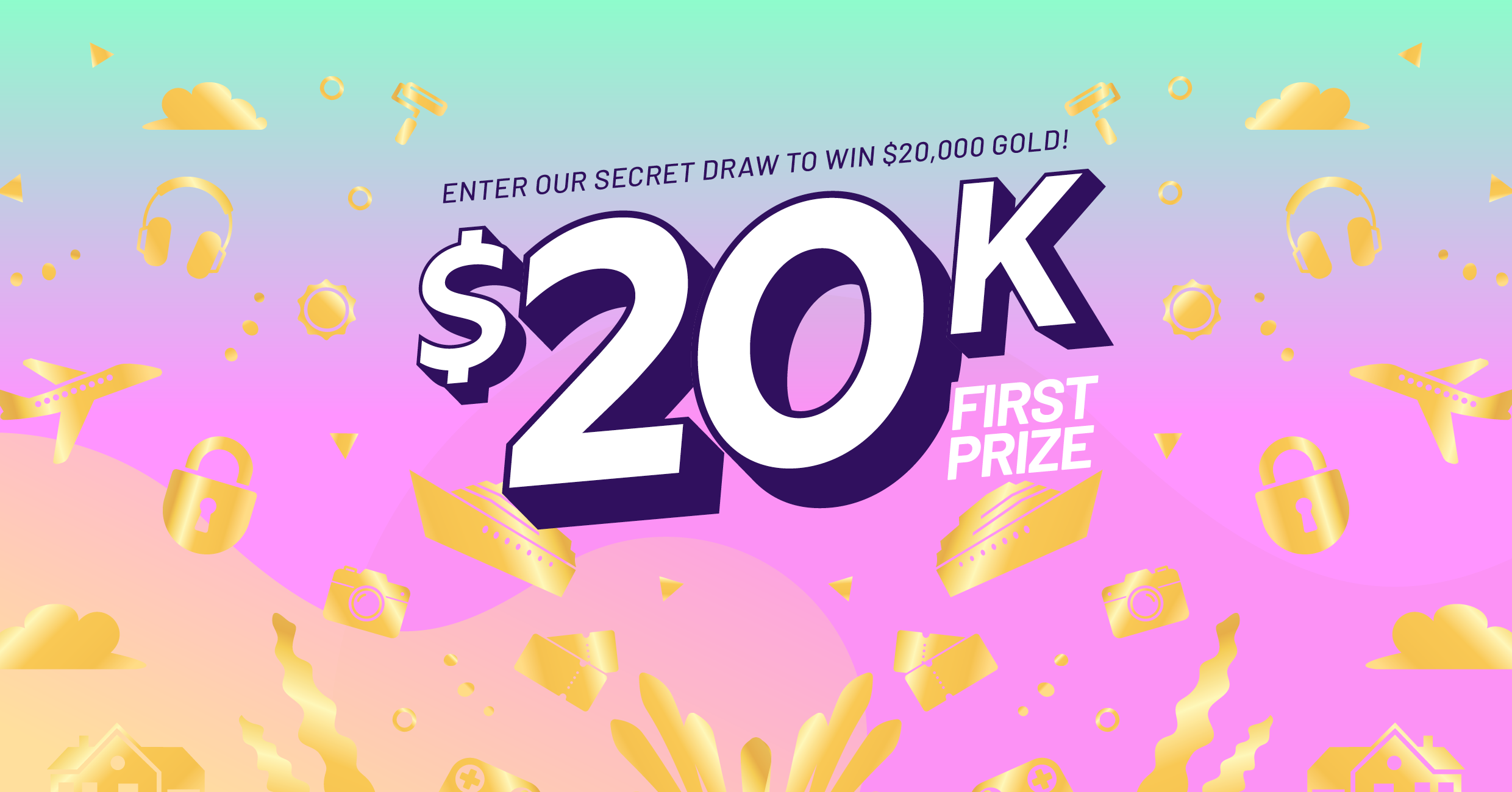 You have unlocked a $20K bonus draw
